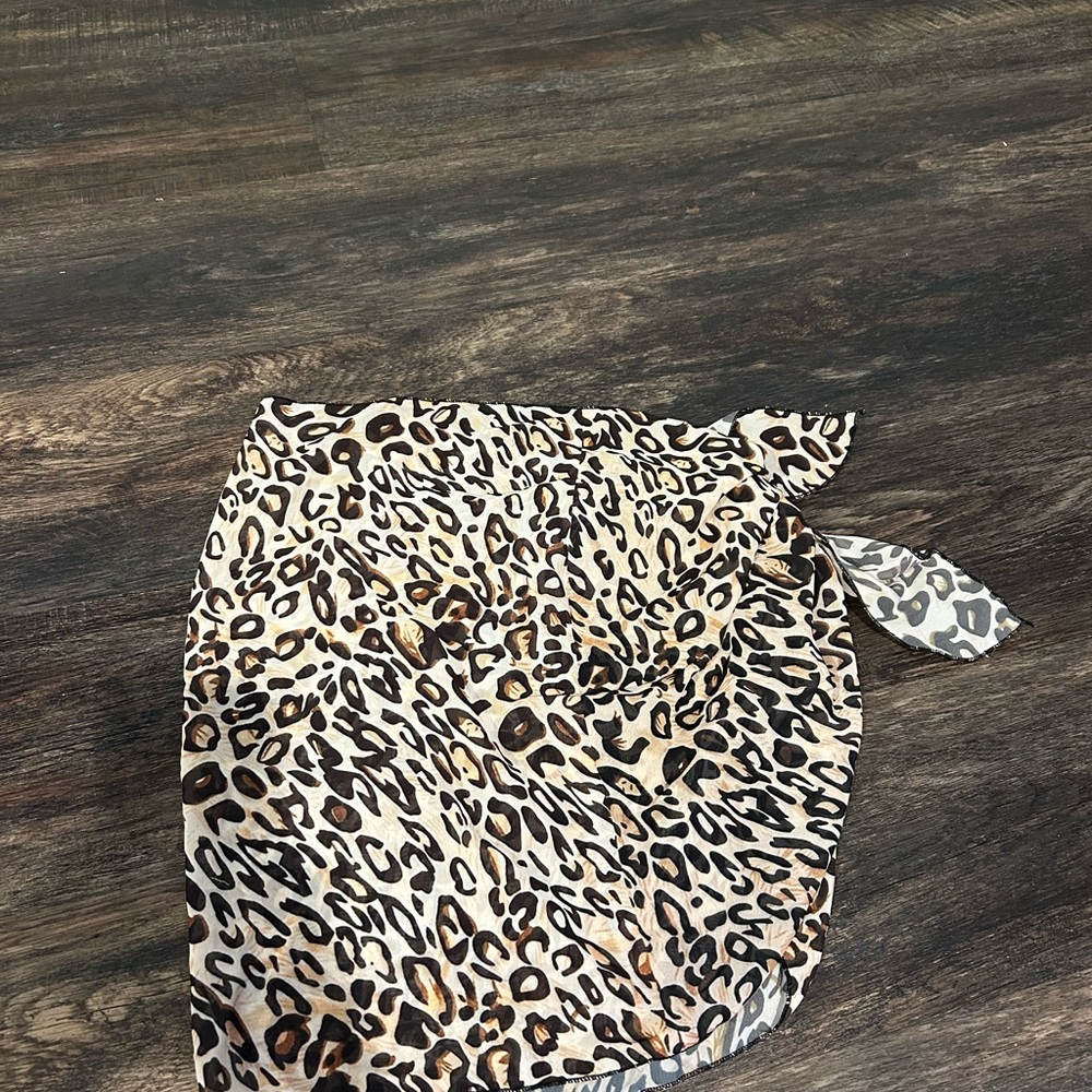 Leopard Print Sarong